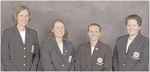 Emma Duggleby, Clare Queen, Kim Andrew, Stephanie Evans